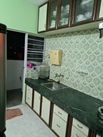 Kitchen in 2 BHK Apartment at Bodakdev – for Rent