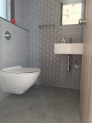 Bathroom in 2 BHK Apartment at Ashar Axis, Majiwada – for Sale