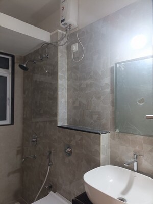 Bathroom in 2 BHK Apartment at Ashar Axis, Majiwada – for Sale