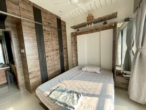 Bedroom in 3 BHK Apartment at Pranjee Marina Kopar Khairane, Kopar Khairane – for Sale