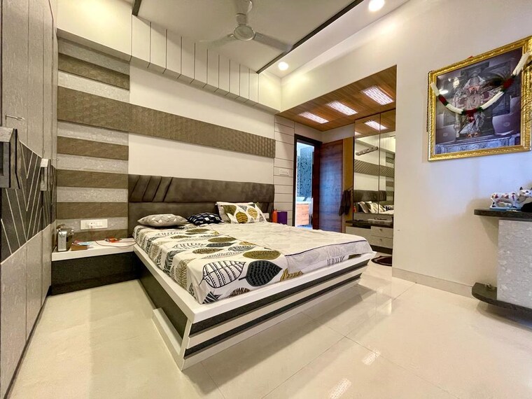 Bedroom, pranjee-marina-kopar-khairane 3 Bedroom 1100 Sq.Ft. Apartment In Kopar Khairane Navi Mumbai 8944988