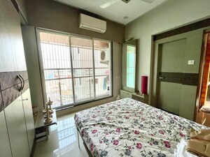 Bedroom in 3 BHK Apartment at Pranjee Marina Kopar Khairane, Kopar Khairane – for Sale