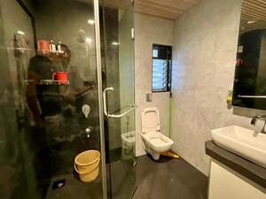 Bathroom in 3 BHK Apartment at Pranjee Marina Kopar Khairane, Kopar Khairane – for Sale