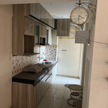 Kitchen in 2 BHK Apartment at Wave Dream Homes, Ram Nagar – for Rent