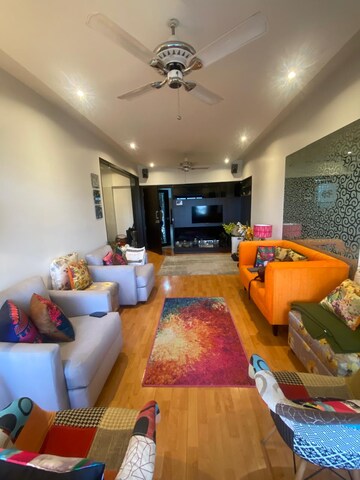 Living Room in 3 BHK Apartment at Cosmic Heights, Bhakti Park – for Rent