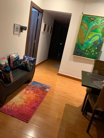 Bedroom in 3 BHK Apartment at Cosmic Heights, Bhakti Park – for Rent