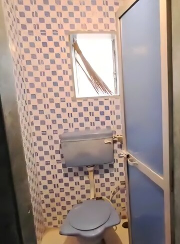 Bathroom in 1 BHK Apartment at Haridev Tower, Kopri – for Rent