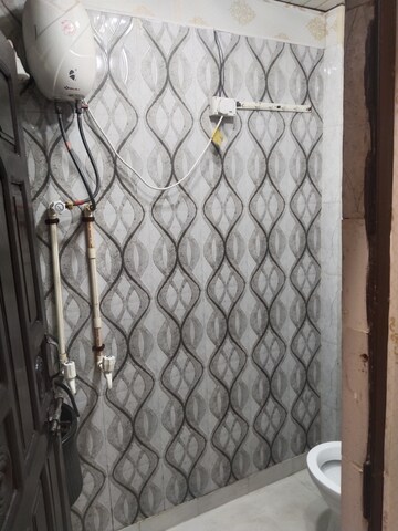Bathroom in 1.5 BHK Builder Floor at Vikash Khand – for Rent