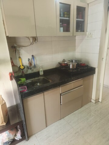 Kitchen in 2 BHK Apartment at Fiama Residency, Ghodbunder Road – for Rent