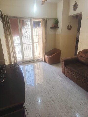 Living Room in 2 BHK Apartment at Fiama Residency, Ghodbunder Road – for Rent