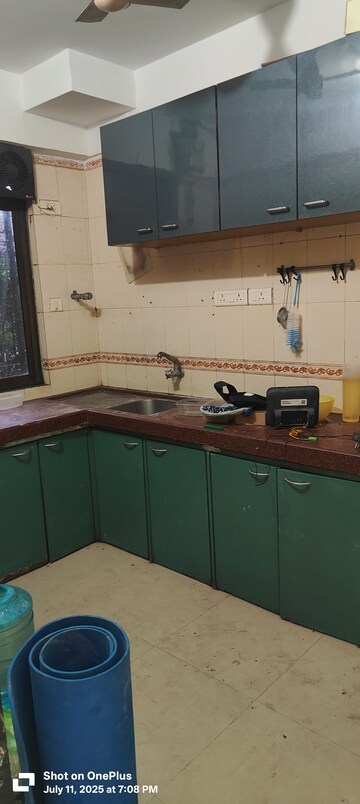 Kitchen in 3 BHK Apartment at Ajmera Bhakti Park, Bhakti Park – for Rent