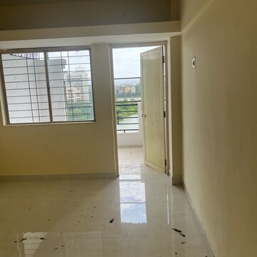 Building Lobby in 1 BHK Apartment at Amba Nagari, Dhanori – for Rent