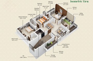  3 BHK Builder Floor at Besa – for Sale