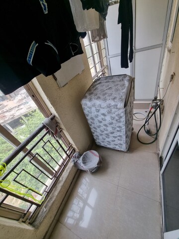 Staircase in 3 BHK Apartment at Hiranandani Estate Crown, Ghodbunder Road – for Rent