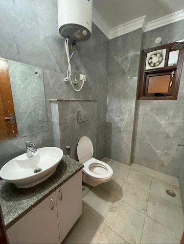 Bathroom in 4 BHK Apartment at Saket – for Rent