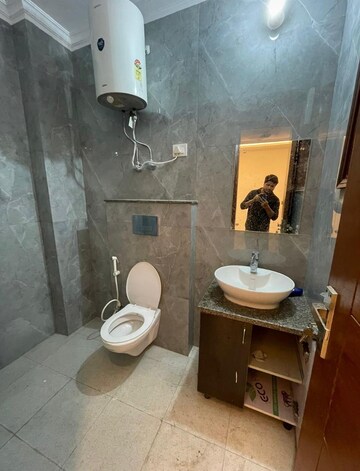 Bathroom in 4 BHK Apartment at Saket – for Rent