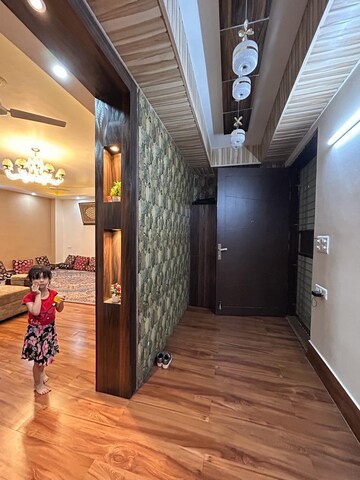 Building Lobby in 4 BHK Apartment at Saket – for Rent