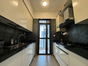 Kitchen in 2 BHK Apartment at Lodha Allura, Worli – for Rent