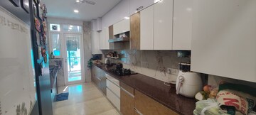 Kitchen in 4 BHK Builder Floor at Sushant Lok I – for Rent
