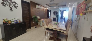 Living Room in 4 BHK Builder Floor at Sushant Lok I – for Rent
