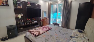 Bedroom in 4 BHK Builder Floor at Sushant Lok I – for Rent