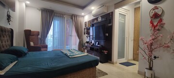 Living Room in 4 BHK Builder Floor at Sushant Lok I – for Rent