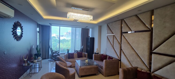 Living Room, sushant lok i 4 Bedroom 300 Sq.Yd. Builder Floor In Sushant Lok I Gurgaon 8945184