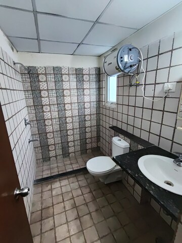 Bathroom in 3.5 BHK Apartment at NK Savitry Enclave, Vip Road – for Rent