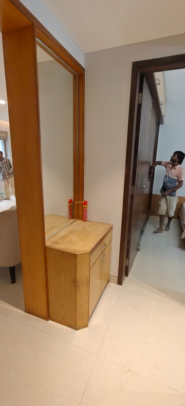Bathroom in 4 BHK Apartment at Bhosale Nagar – for Rent