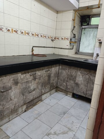 Kitchen in 3 BHK Builder Floor at Rohini Sector 9 – for Rent