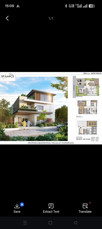 3 BHK Villa – Exterior View View at Aaditri Empire Royal Villas, Velmala - for Sale