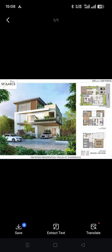 3 BHK Villa – Exterior View View at Aaditri Empire Royal Villas, Velmala - for Sale