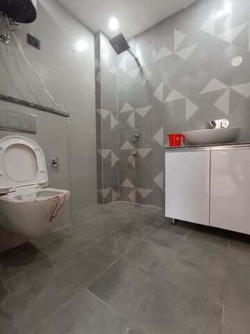 Bathroom in 3 BHK Apartment at Saket – for Rent