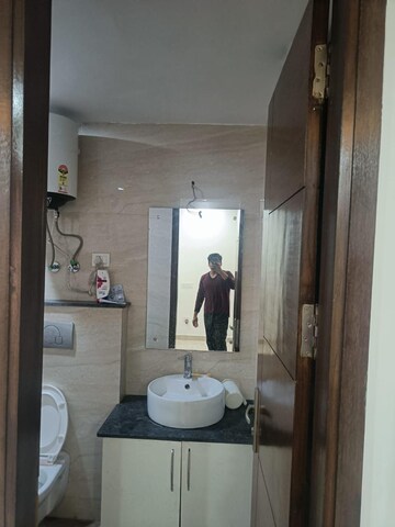 Bathroom in 3 BHK Apartment at Saket – for Rent