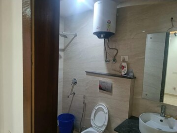 Bathroom in 3 BHK Apartment at Saket – for Rent