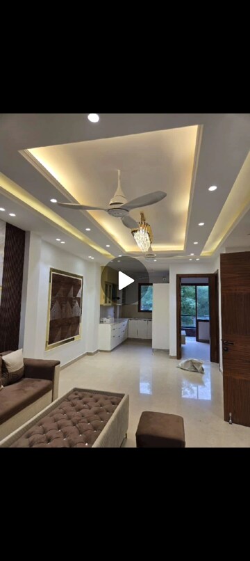 Living Room in 3 BHK Builder Floor at Surajmal Vihar – for Sale