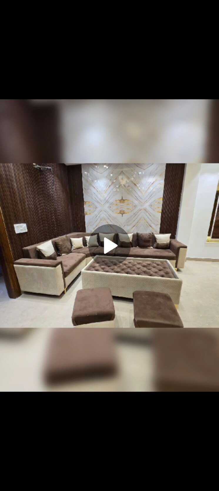 Living Room, surajmal vihar 3 Bedroom 155 Sq.Yd. Builder Floor In Surajmal Vihar Delhi 8945325