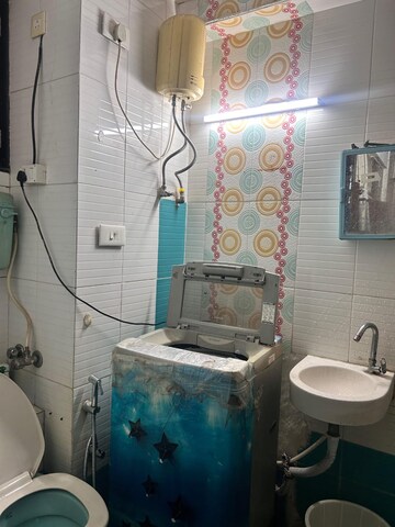 Bathroom in 2 BHK Apartment at Jalvayu Defence Enclave, Kharghar Sector 20 – for Rent