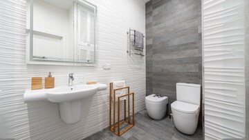 Bathroom in 3 BHK Apartment at Patia – for Sale