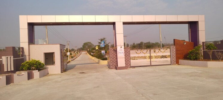 Exterior View, temple-town  250 Sq.Yd. Plot In Kadthal Hyderabad 8945346