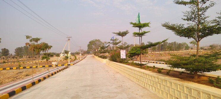 Exterior View, temple-town  250 Sq.Yd. Plot In Kadthal Hyderabad 8945346