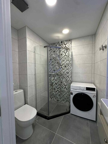 Bathroom in 3 BHK Builder Floor at Vasant Kunj – for Rent