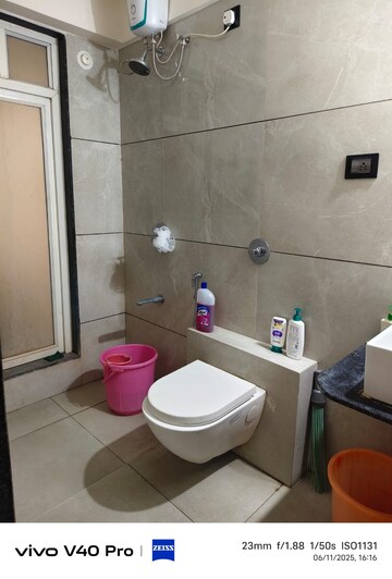 Bathroom in 2 BHK Apartment at Shree Signature Park, Wakad – for Rent