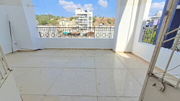 Balcony in 3 BHK Penthouse at Madhukund Apartment, Bavdhan – for Rent