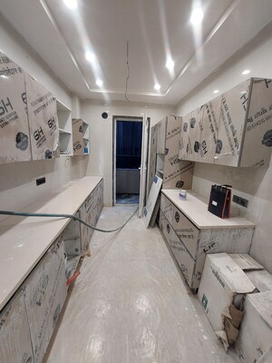 Kitchen in 3 BHK Builder Floor at Derawal Nagar – for Sale