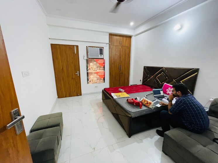 Bedroom, satyam-plaza 2 Bedroom 1300 Sq.Ft. Builder Floor In Sector 15 Gurgaon 8945497