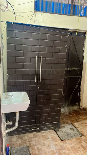 Bathroom in 1 BHK Builder Floor at Prashant Vihar – for Rent