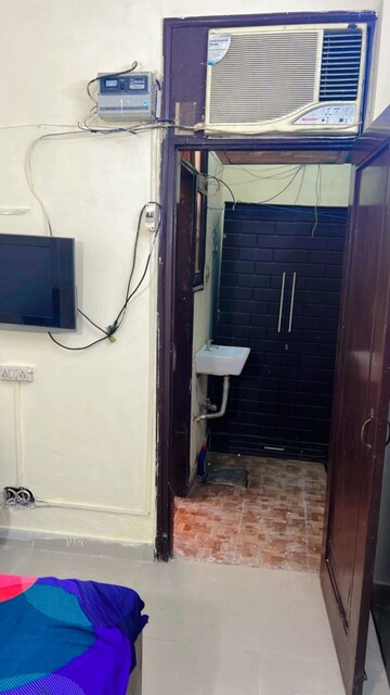 Bathroom in 1 BHK Builder Floor at Prashant Vihar – for Rent