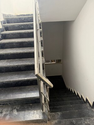 Staircase in 2 BHK Builder Floor at Rajpur Khurd Extension – for Sale