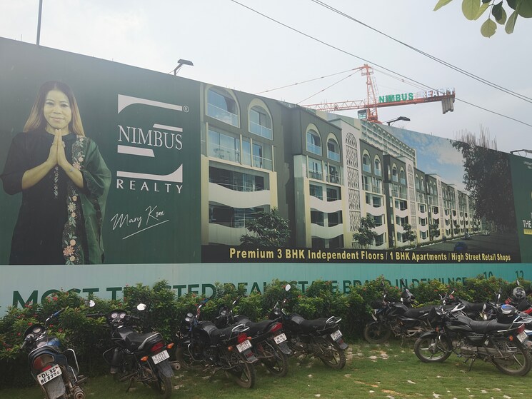 Exterior View, nimbus-the-palm-village Studio 525 Sq.Ft. Independent House In Sector 22a Yamuna Expressway Greater Noida 8945556